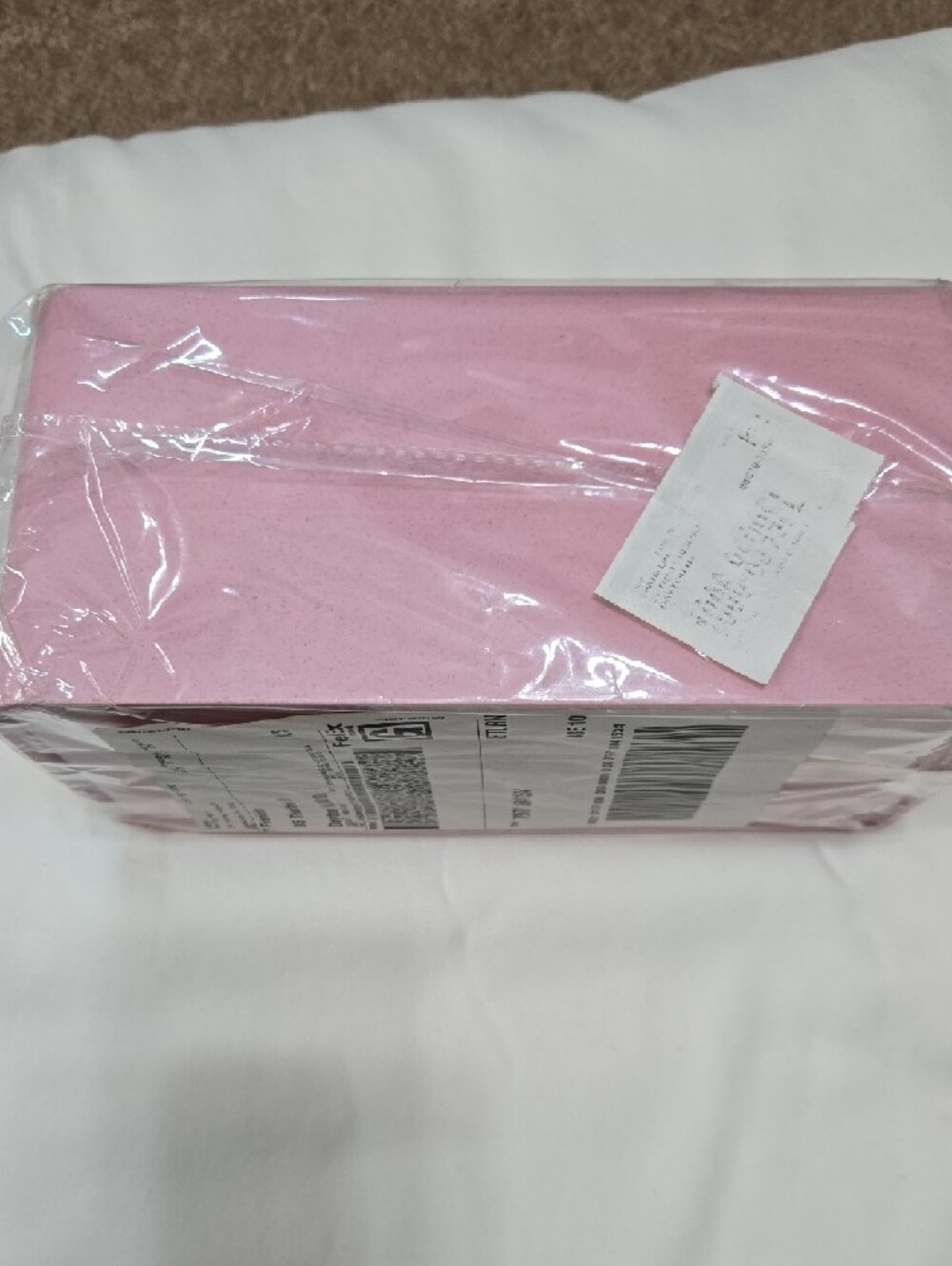 Pink Rectangular Tissue Box Cover - Picture 2 of 3